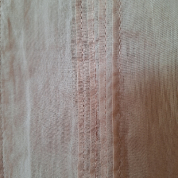 Frye Misty Rose Diya Flutter-Sleeve Mock Neck Top Women's Size XS - Picture 5 of 7